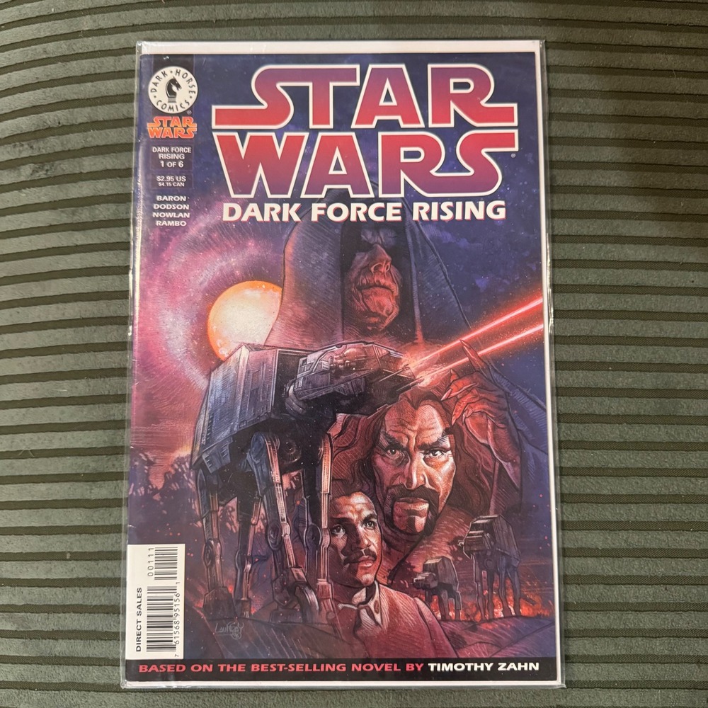 Dark Horse Star Wars Dark Force Rising 1 Comic Book Timothy Zahn Thrawn Trilogy